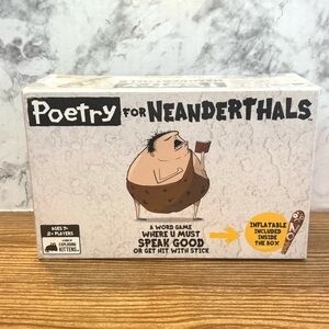 Poetry for Neanderthals Card Game Brand New